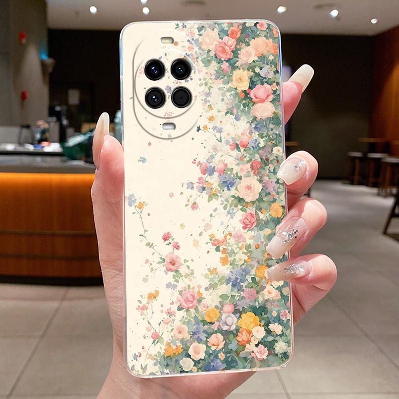 Nova14 Case Clear Luxury Fashion Butterfly Flower Soft TPU Silicone Back Cover For Huawei Nova 14 Pro Transparent Phone Cases