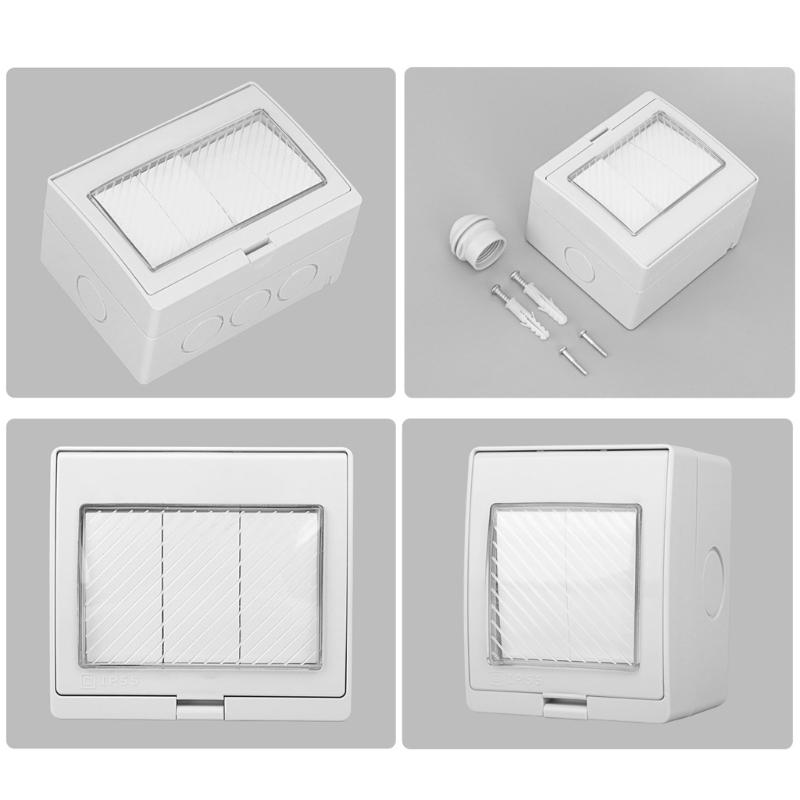 Durability Flame Retardant Materials Switches Enclosures Suitable For Villas Factories And Sites With Longevities