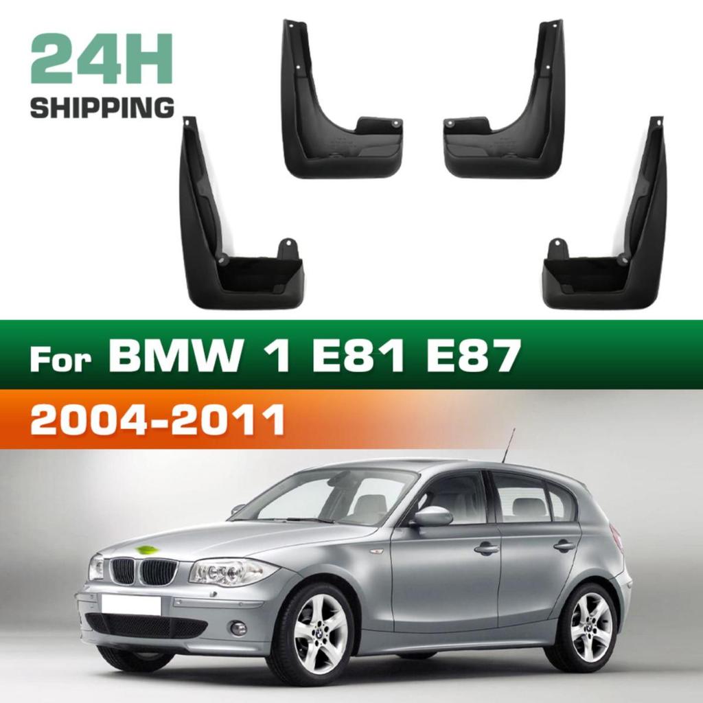 4PCS Car Mud flaps Splash Guards Mudguards Car Mud Flaps Compatible with Bmw 1 E81 E87 2004 2005 2006 2007 2008 2009 2010 2011