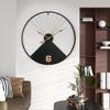 Creative Craftsmanship Wall Decoration Clock Wall Bar Artistic Simplicity Hanging Watch Living Room Matte Silent Clock