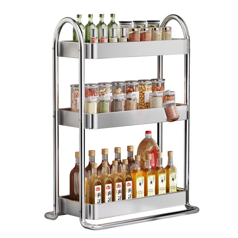 Jiabangshou Stainless Steel Kitchen Spice Rack
