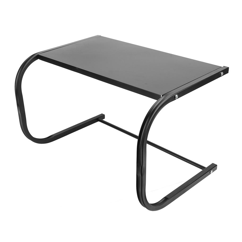 Microwave Oven Rack 2 Tier Countertop Toaster Stand Heavy Duty Metal Pantry Shelf Space Riser Organi