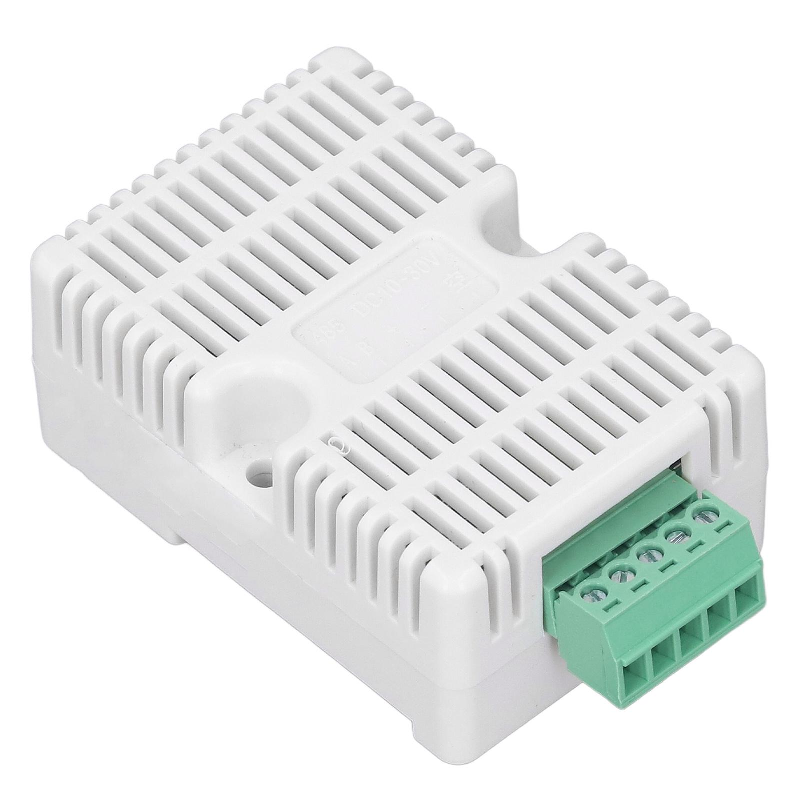 

Temperature Humidity Sensor Module RS485 Communication 35mm Rail Installation Temp Humidity