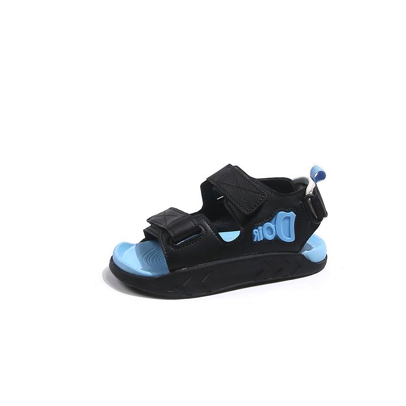 

Children s sandals 2025 summer new boys soft-soled beach shoes medium and older children s shoes girls fashion sports casual shoes 26-31 yards, 6 pairs in one hand небесно-голубой