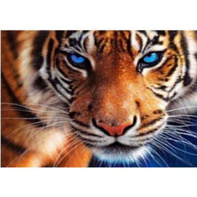 Pittura diamante 5D fai da te completa, cartone animato tigre, ricamo a punto croce, decorazione per la casa, regalo fatto a mano