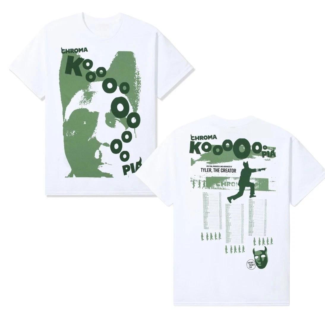 Tyler the Creator Chromakopia The World Tour 2026 T-shirt Tour Merch All Size S