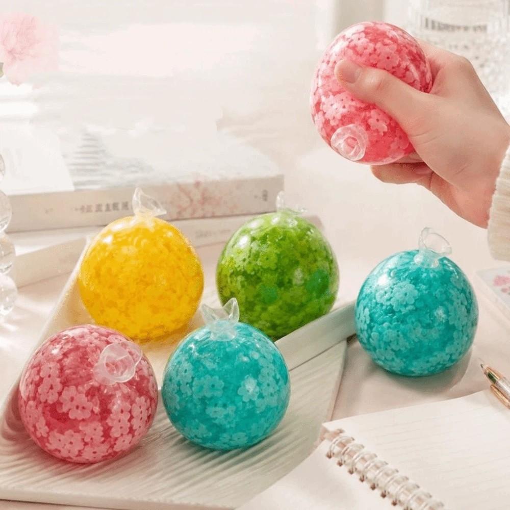 Slow Rising Slow Rebound Toy Moldable Fidget Squishy Toy Pink Cherry Blossoms Squeeze Toy Kids