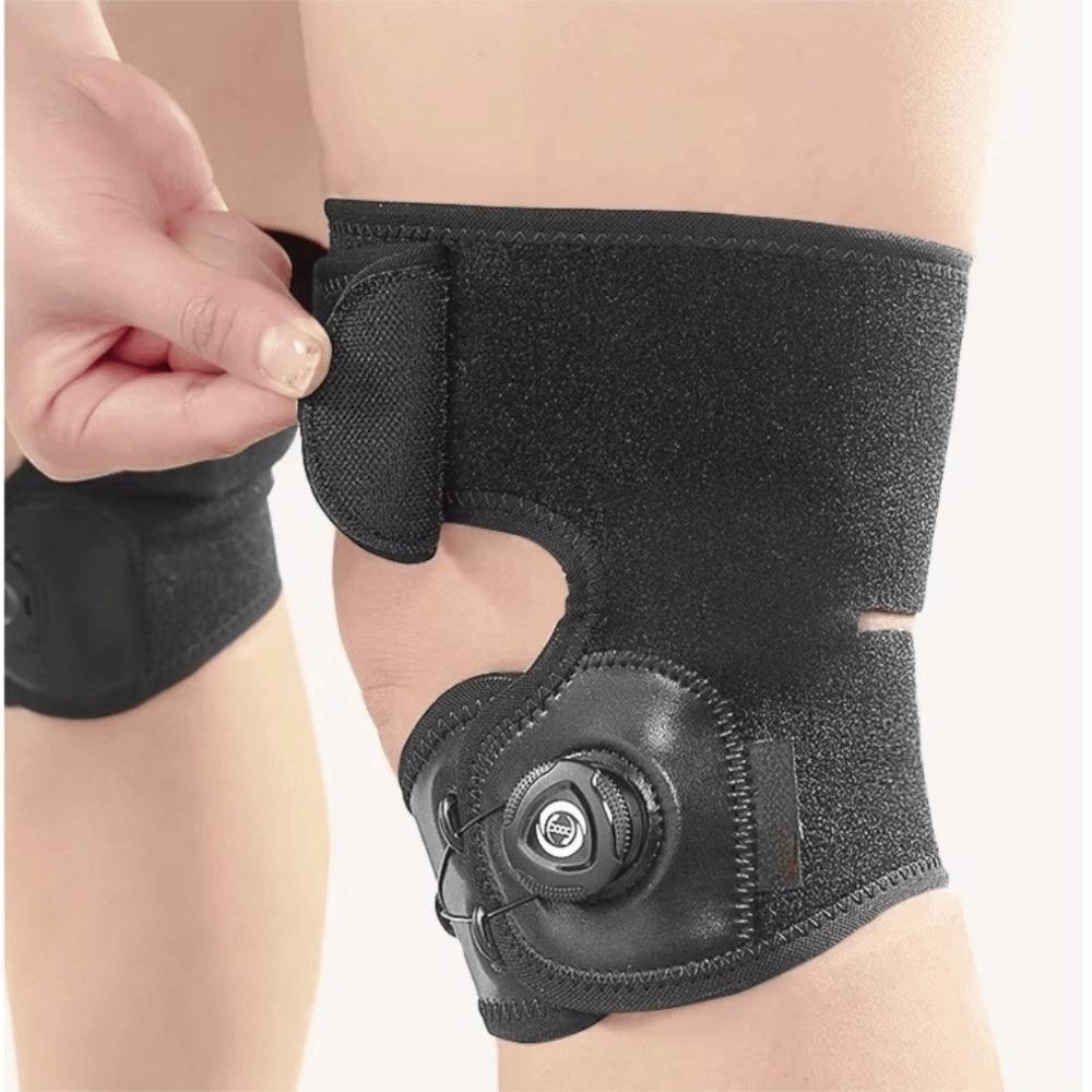 Adjustable Knob Patella Tendon Support Strap Soft Silicone Cushion Knee Pad Knee Brace Fitness