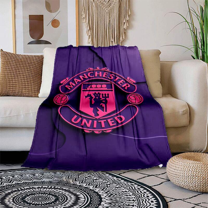 Manchester Logo 3D Wallpapers Android Apk Download Blanket Home Decor Suitable For All Seasons Air Conditioning Blanket Machine Washable