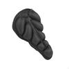 Inflatable Bike Seat Cover Portable 3D Shock Absorbing Cushion Easy Installation Saddle