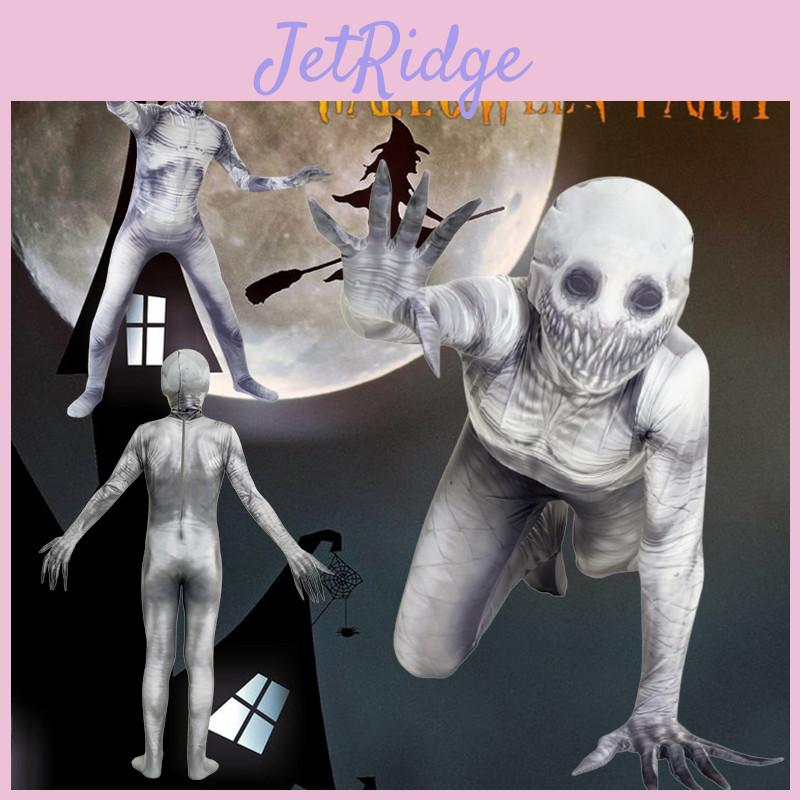 Creepypasta Horror Prop The Rake Morphsuit Costume For Kids And Adults