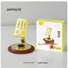 Tycoon Gold Rotating Wooden Base Phone & Tablet Stand