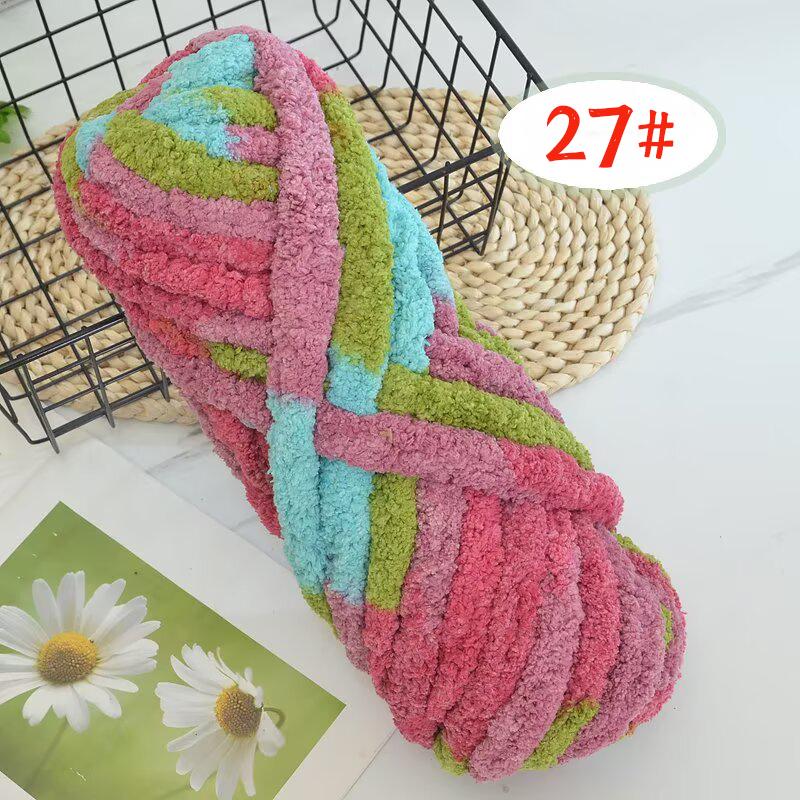 Yarn Suitable for Finger Knitting, Handmade DIY Knitting Materials, Very Thick Yarn Balls for Hand Knitting Blankets, Carpets, Cushions, Scarves, Hats