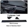 Black Brushed Window Lift Button / Door Handle Bowl / Gear Shift Box Decor Panel Cover Trim For Mazda 6  - 2024 Accessories
