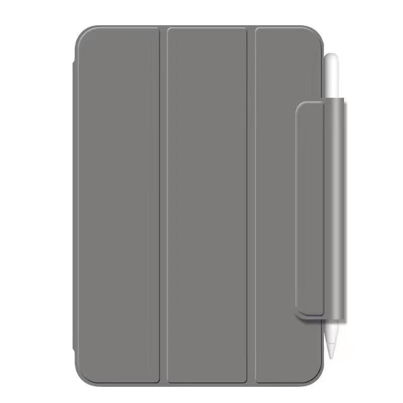 

Чехол из магнитной кожи для iPad Pro 2022: Подходит для Air5, 10,9 , 12,9 и Mini 6, двухсторонняя клипса, конструкция с пряжкой iPad Air6/Air5 10.9 Enhanced