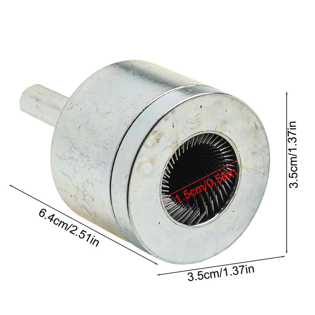 Abrasive Tool 4-in-1 Battery Brush Copper Pipe Cleaner Automotive Applications Efficient Cleaning Hexagonal Handle