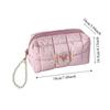 Pen Bag Korean Pencil Case with Pearl Lanyard Pencil Pouch  Stationery Holder
