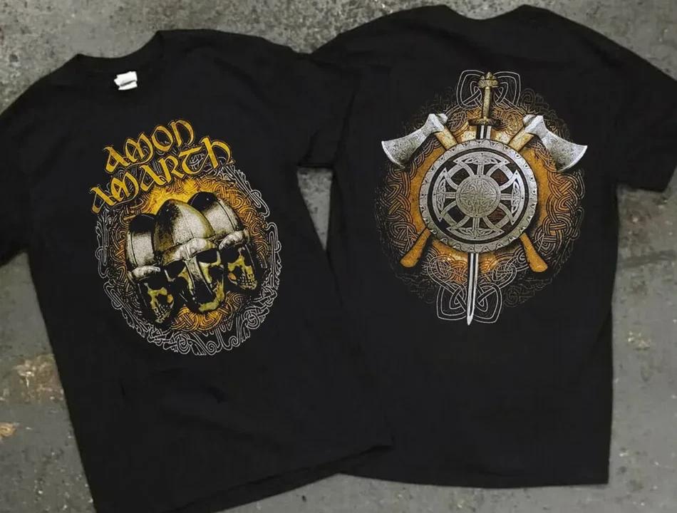 AMON AMARTH 2004 Винтажная футболка с графикой Viking Metal 3XL