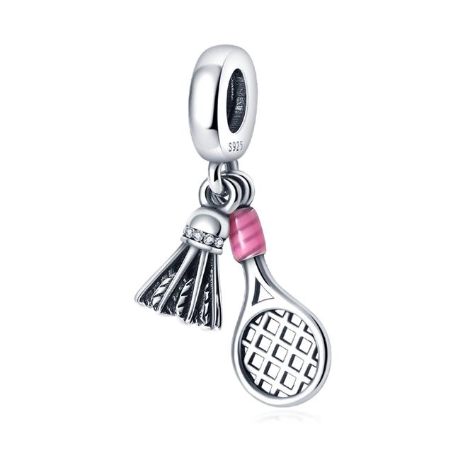 Seturi cu cască din argint 925 cu mărgele de trifoi Brelocuri de culoare zirconiu potrivire brățară colier femei bijuterii face cadou