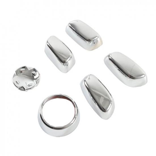Silver ABS Seat Adjust Handle Button Cover Trim Fit for Corvette C8 20-25