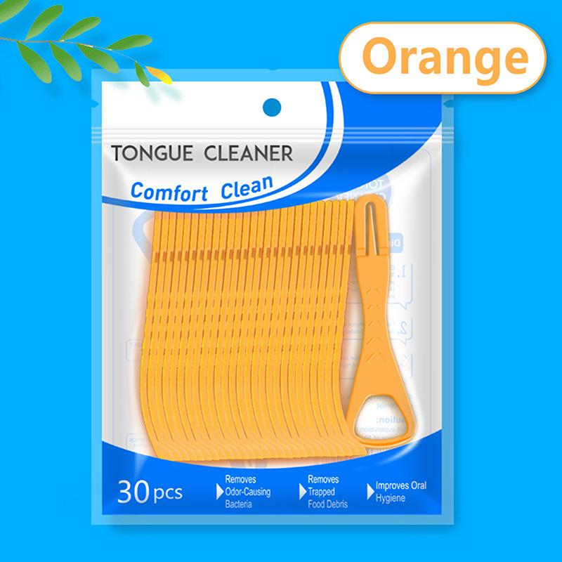 

Tongue Scraper For Adult Disposable Tongue Cleaning Tool Plastic Mouth Scraper Travel Convenient Oral Hygiene Care Appliances