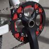 Mountain Bike Chainwheel Guard Cover Aluminum Alloy Bicycles Chainring Guard Bike Crankset Protector Easy To Use