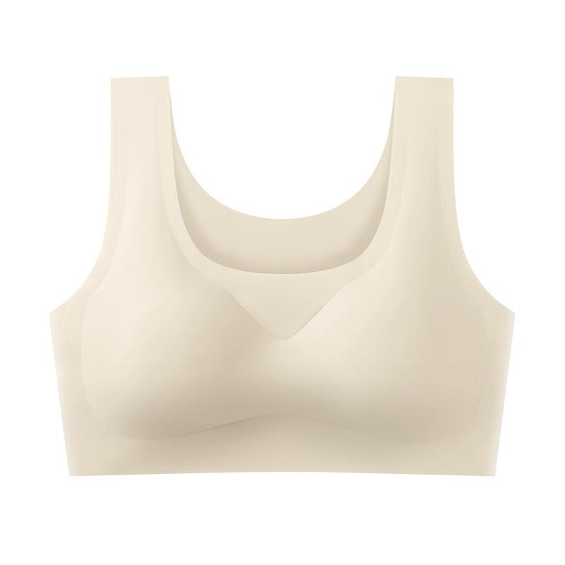 

Женский бесшовный бюстгальтер с широкими бретелями 2XL (70-80 kg) бежевый