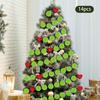 Christmas Ball Banner Garland Decoration Cute DIY Versatile Stylish Ornament Hanging for
