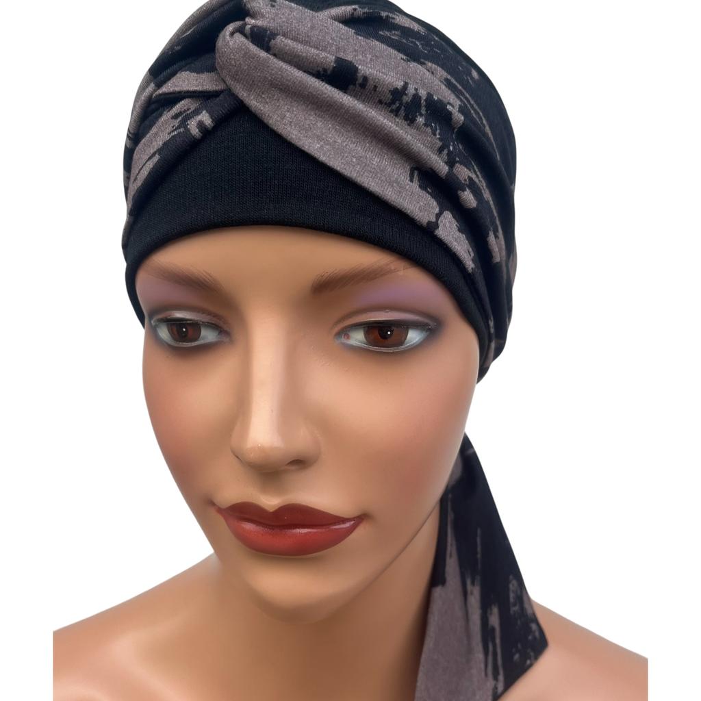 Lena Women' Turban Black Sweater 528 Autumn Even After Chemotherapy