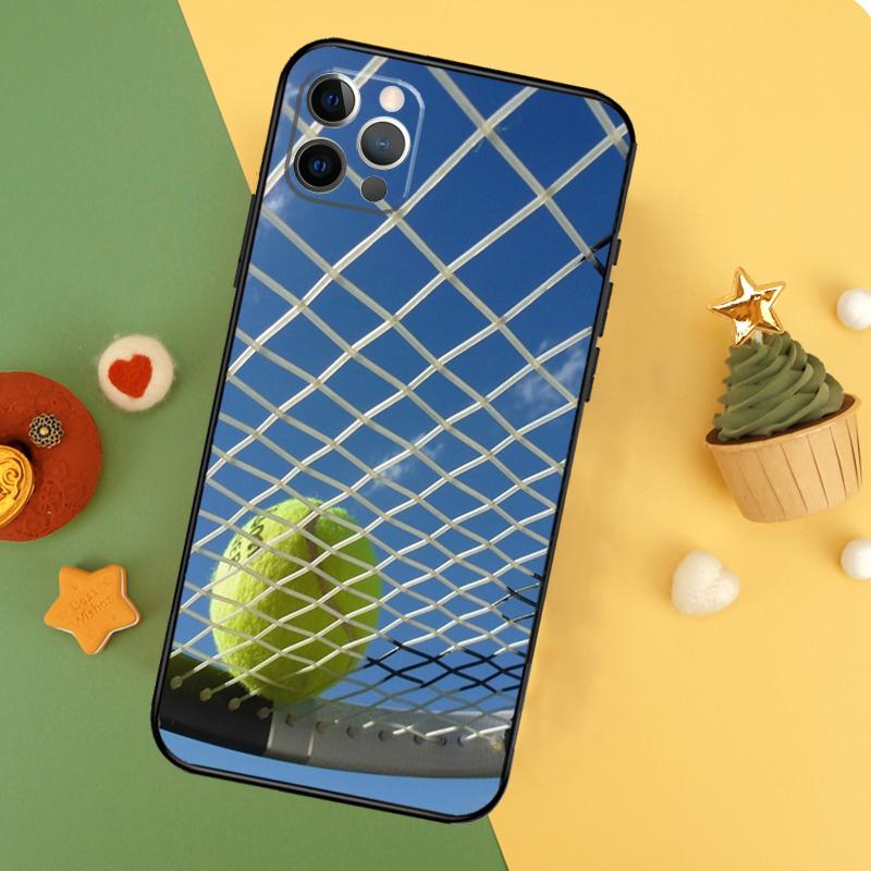 Tennis Ball Sport Phone Case For iPhone 17 17Air 16 15 14 13 11 12 Pro Max 12 13 Mini 16E Shockproof Cover