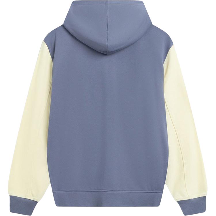 Li Ning Letter Color Block Loose Comfortable Versatile Casual Simple Jacket Men Jacket AWDV321-2