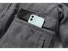 Herren Winter Cord Baumwollmantel: Warme, Jugendliche, Dicke Jacke mit Samt