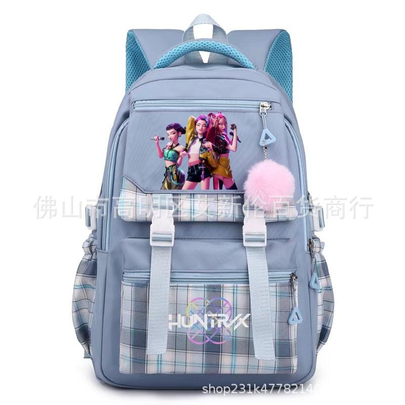Kpop Witch Hunter Group Printed Schoolbag Fashion Backpack Large Capacity Burden Reduction Backpack