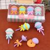 Kawaii Lollipop Sweety Ice Cream Student Stationery School Office Supplies Children Erasers For Kids Pencil Eraser