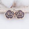 1 Pair Rose Waist Tightener Pins, No-sew Pants Waist Tighteners, Detachable Metal Flower Waist Pins for for Jeans Skirts