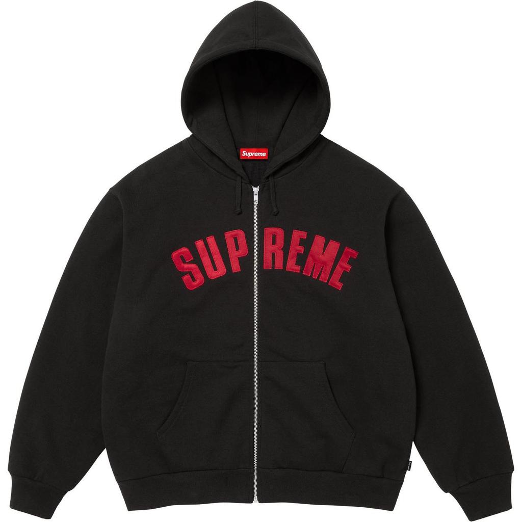 24FW Trendy Hooded Crewneck Sweatshirt