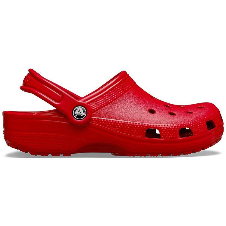 Crocs Classic Clog Casual Comfortable Clogs Unisex Footwear Chili-Red 10001-6EN