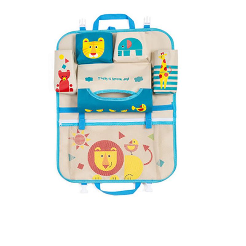 New 1PC Cartoon Car Seat Back Storage Hang Bag Organizer Product Stowing Tidying Bag
