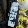 1PC Dachshund Attitude Quote Text 750ml Color Plastic Sports Water Bottle Leakproof Flip Straw Lid For Sports Office Home Use