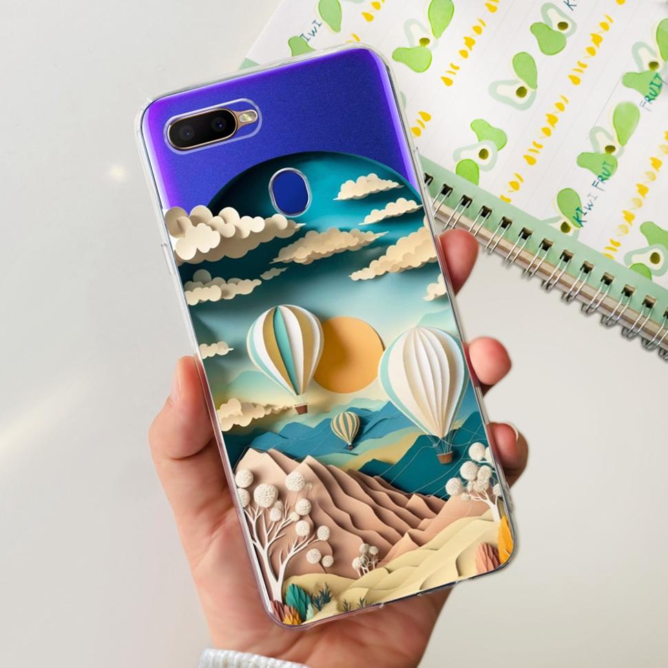 Silikon-Handyhülle für OPPO A5S Hülle AX5s CPH1909 Weiche TPU-Rückseite Für Oppo A7 AX7 CPH1901 CPH1903 Hüllen Capa Coque Fundas