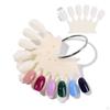 10 Sheet Total 60 Tips Nails Sticks Supplies for Polish Display and Home DIY