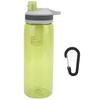 770ml Portable Filtered Water Bottle Outdoor Water Purifier for Camping Hiking Emergency