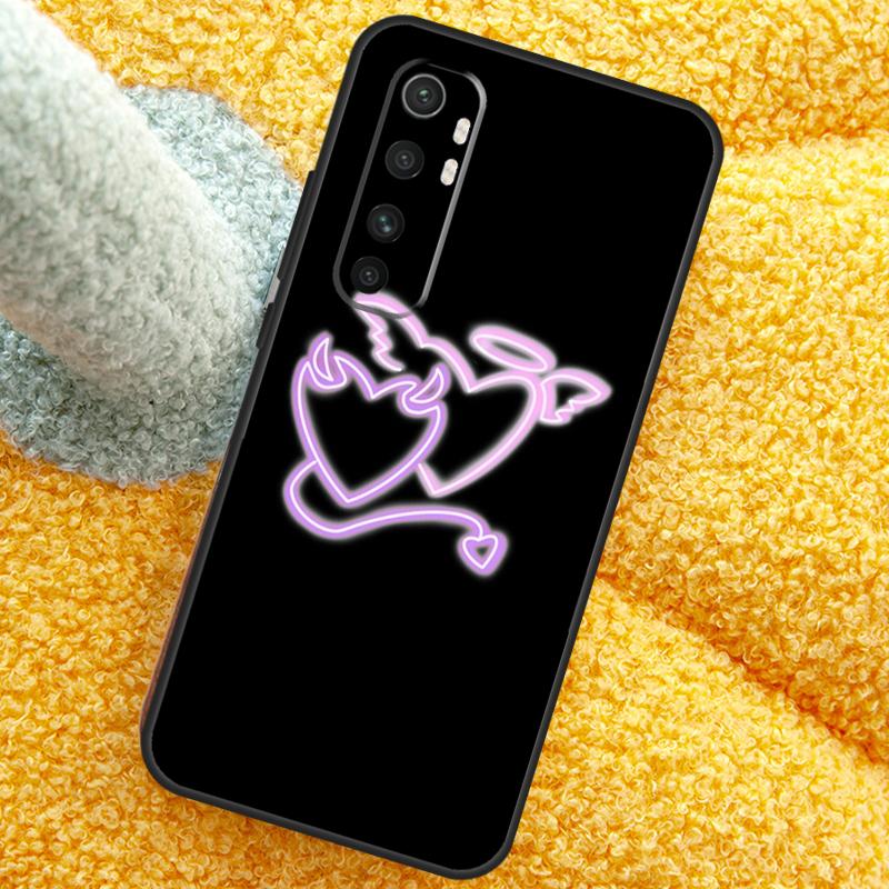 Angel Devil Girl Case For Xiaomi 15 Ultra 14 13T 14T 15T 17 Pro Max  Cover For POCO X7 Pro X5 X6 F5 F6 F7 F8