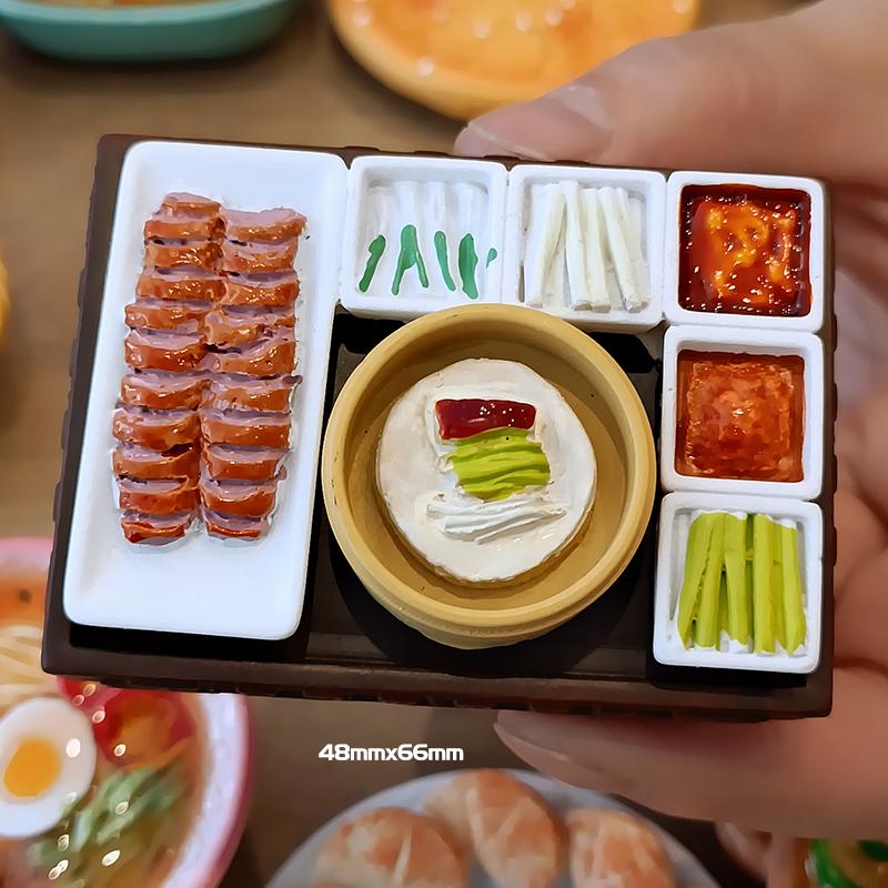 Special Bread Dessert Fridge Magnet Xinjiang Naan Cake Breakfast Sticker Refrigerator Decor