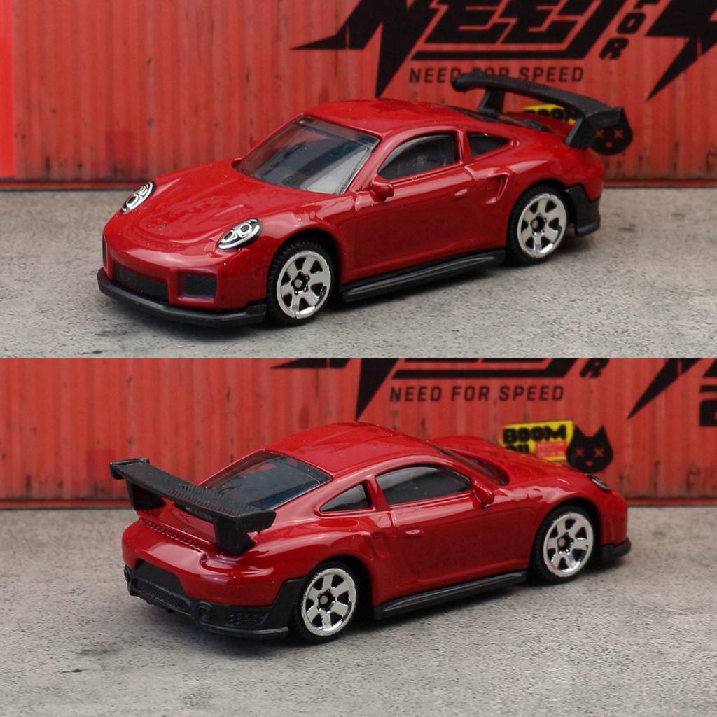 1/60 Porsche 911 GT2 RS Toy Car Model CCA MSZ 1:64 Diecast Miniature Free Wheels Collection Suitable for Hot Wheels Gift Kid