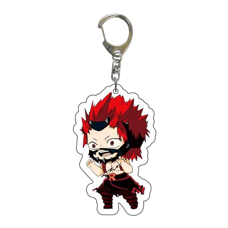 MEIN HELD ACRYL-SCHLÜSSELANHÄNGER Boku no Hero Academia Q-Version Genialer Campus-Anhänger Mehrere Stile Optional Schulzubehör 5.5CM brown