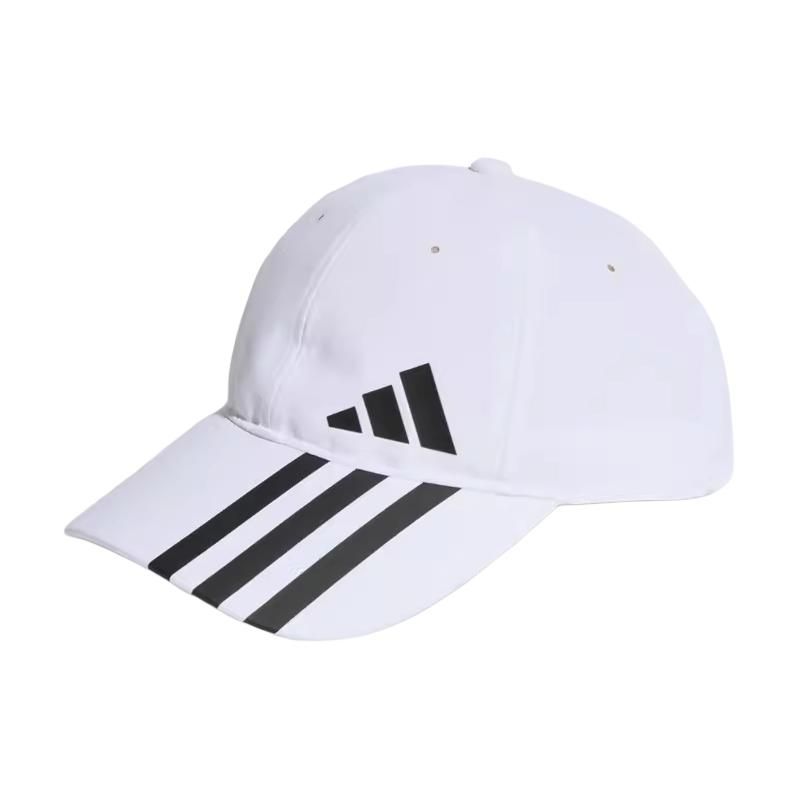 Adidas Logo Decorated Baseball Cap Unisex Hats White HT2044 OSFM