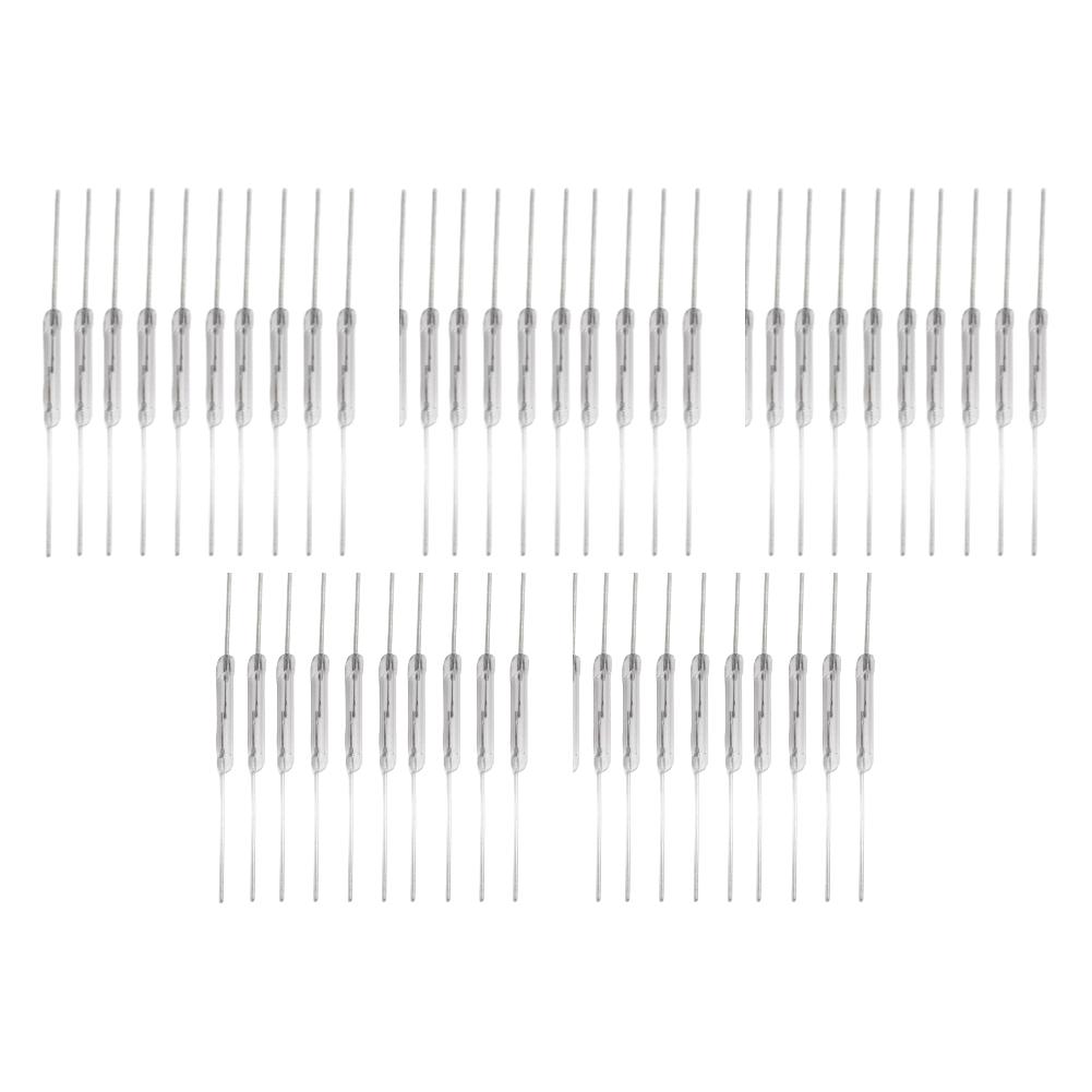 100-10pcs N/O Reed Switch Vibration-resistance Electronic NO Switch 2*14mm DIY Magnetic Reed Switchs Electronic Component