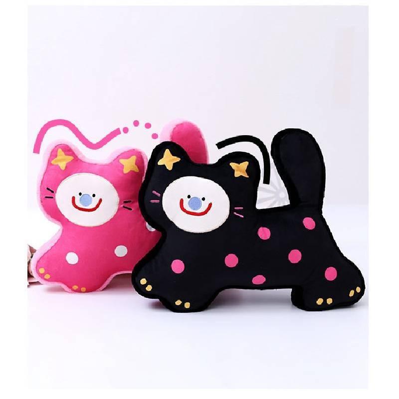 Adorable Plush Cat Pillow Soft Stuffed Animal Toy Perfect Gift For Kids