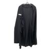 HELMUT LANG Black rayon trench coat coat S blackUsed